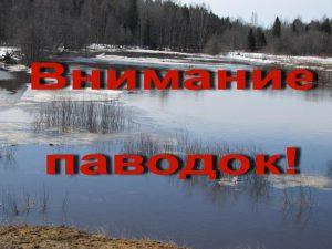 Информируем о правилах поведения во время паводка.