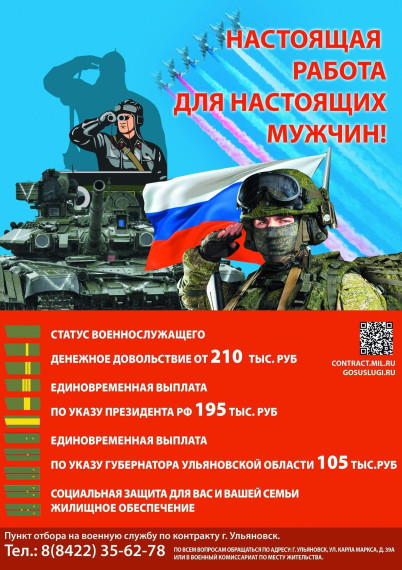 Информируем о службе по контракту. Информируем о службе по контракту.